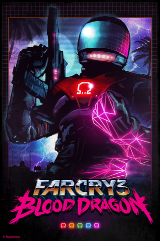 Illustration for article titled The Inspiration For The Far Cry 3: Blood Dragon Poster